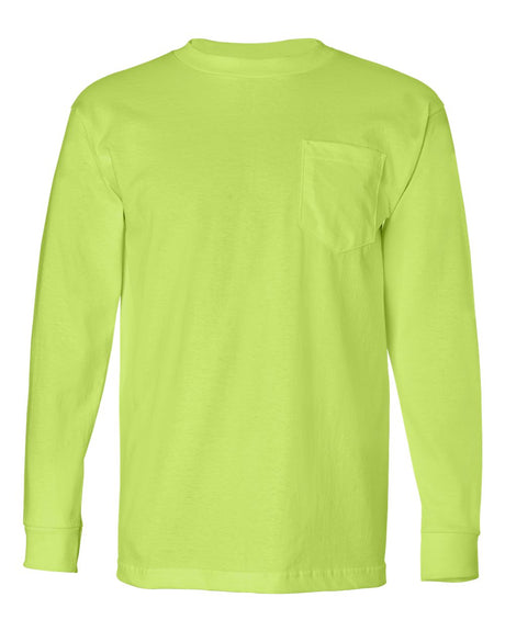 Bayside® USA-Made Long Sleeve Pocket T-Shirt