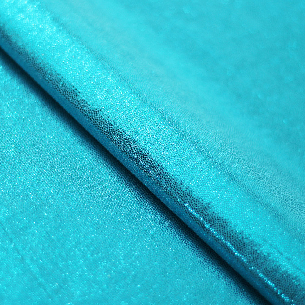 Shimmer Matrix Polyester Spandex Fabric - Multiple Colors, Solid Hologram, 58/60" Width, 200 GSM (1 Yard)