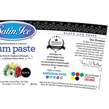 Satin Ice Black Gum Paste 2 Lbs