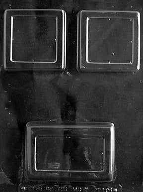 Square Rectangle Bar Chocolate Mold - LPM194