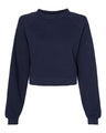 BELLA + CANVAS® Women's Crop Raglan Fleece Crewneck Sweatshirt - 7505