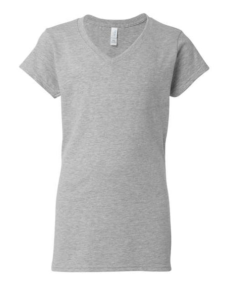 Gildan® Softstyle Ladies Fit Short Sleeve V-Neck T-Shirt