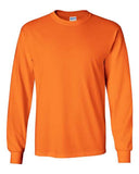 Gildan Ultra Cotton Crewneck Long Sleeve T-Shirt for Men & Women