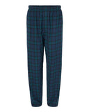 Boxercraft® Men’s Harley Flannel Pants Double-Brushed Cotton, Elastic Waist & Plaid Design