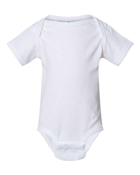 Rabbit Skins® Infant Fine Jersey Bodysuit Soft Cotton Baby One-Piece with Snap Closure