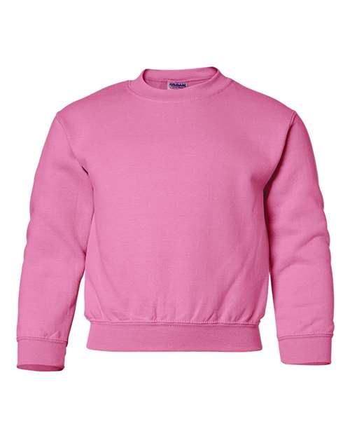 GILDAN® Heavy Blend Youth Crewneck Long Sleeve Sweatshirts