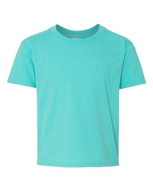 Jerzees® Dri Power Youth Cotton Polyester Crewneck Short Sleeve T-Shirt