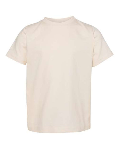 RADYAN® Toddler Short Sleeve Crewneck Fine Jersey Tee - 3321