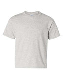 Gildan Heavy Cotton Youth Crew Neck Short Sleeve T-Shirt | Soft Durable Cotton Kids Tee