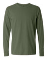 Comfort Colors® Garment-Dyed Heavyweight Crewneck Long Sleeve T-Shirt