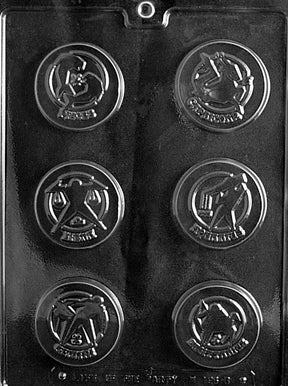 Zodiac Box Set Chocolate Mold - Piece 2 Of 2 - LPM196B