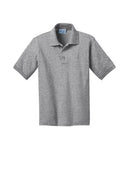 12 Pack : Port & Company® Youth Core Blend Jersey Knit Polo