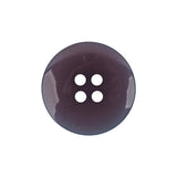 Glossy Purple and Navy 4-Hole Plastic Button - 36L/23mm