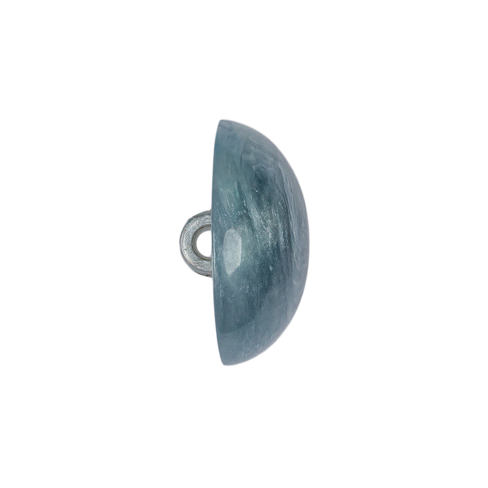 Sky Blue Plastic Button - 36L/23mm