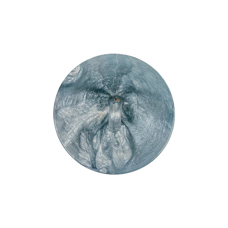 Sky Blue Plastic Button - 36L/23mm