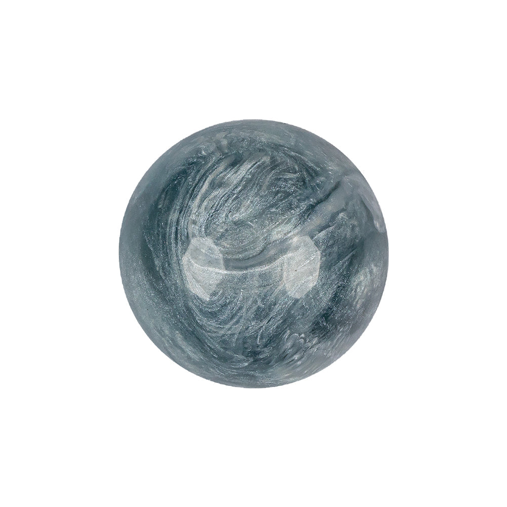 Sky Blue Plastic Button - 36L/23mm