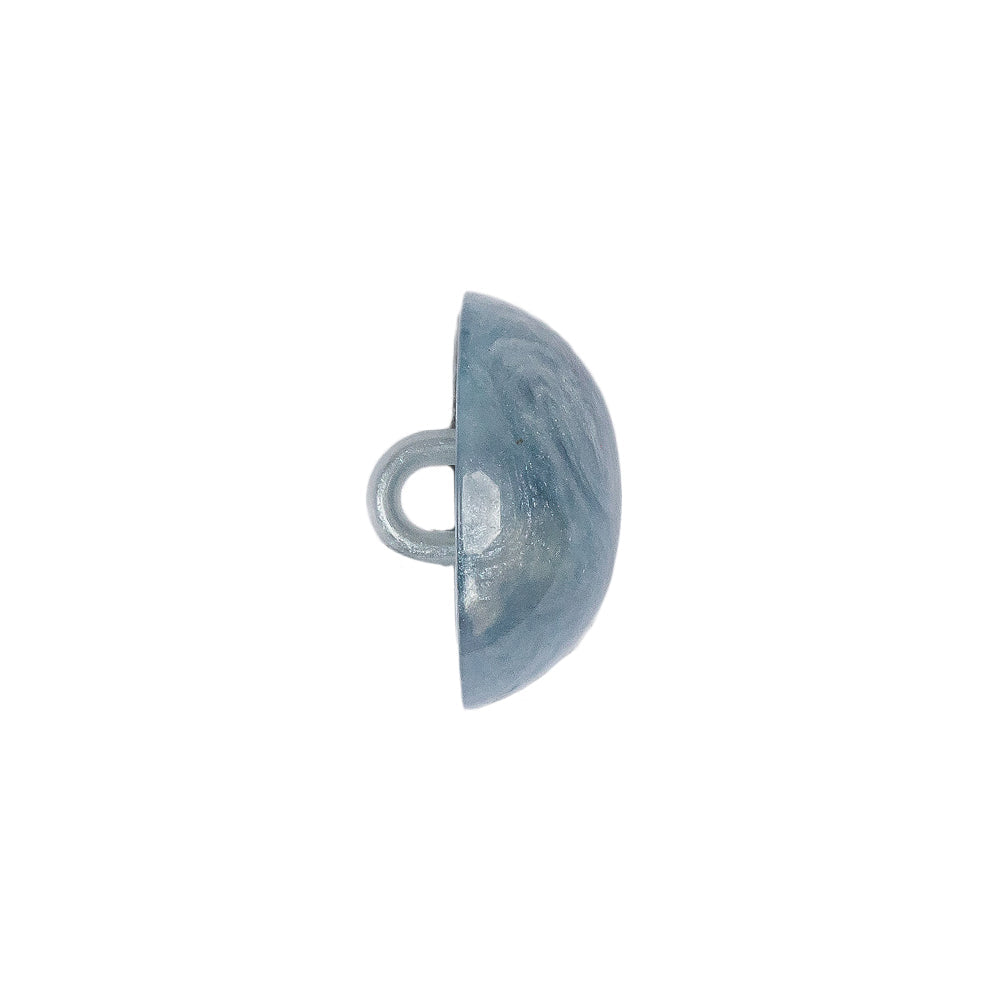 Sky Blue Plastic Button - 28L/18mm