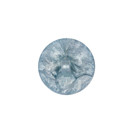Sky Blue Plastic Button - 28L/18mm
