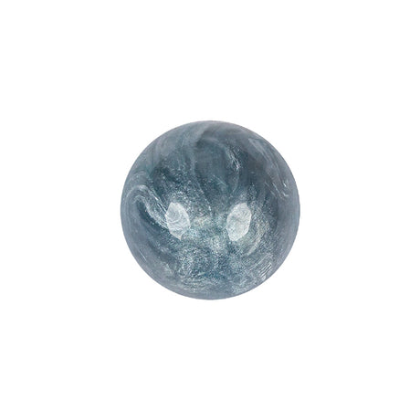 Sky Blue Plastic Button - 28L/18mm