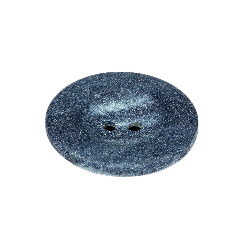 Blue Plastic Button - 40L/25.5mm