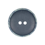 Blue Plastic Button - 40L/25.5mm