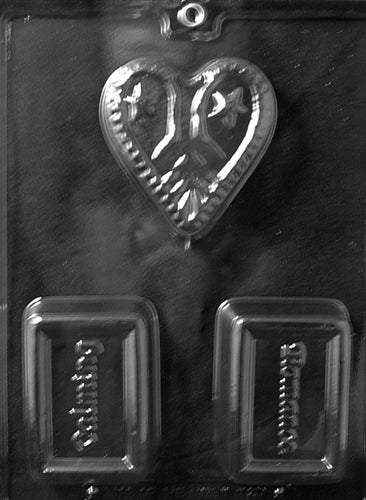 Romance 3 Bar Combo Chocolate Mold