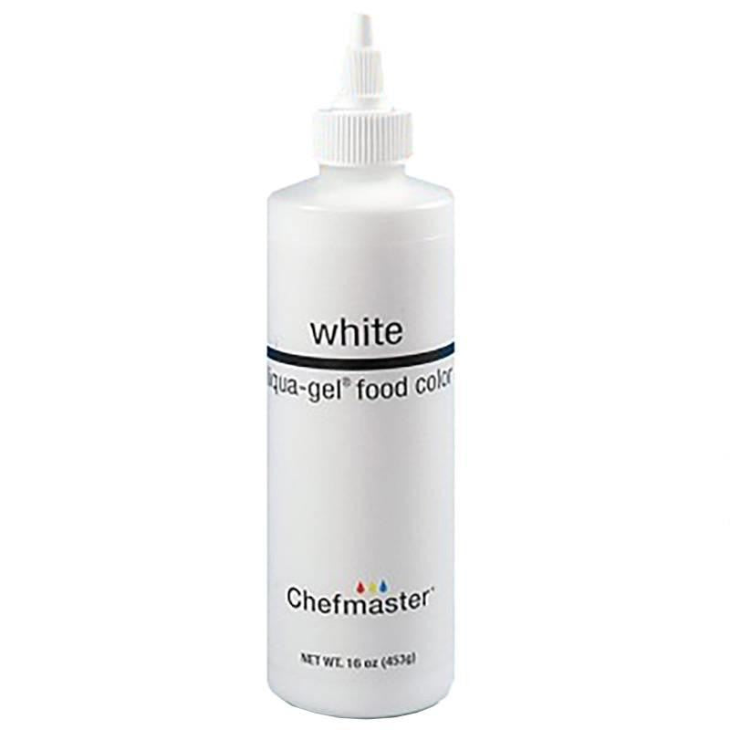 Chefmaster Liqua-Gel Liquid Whitener - 16 oz.