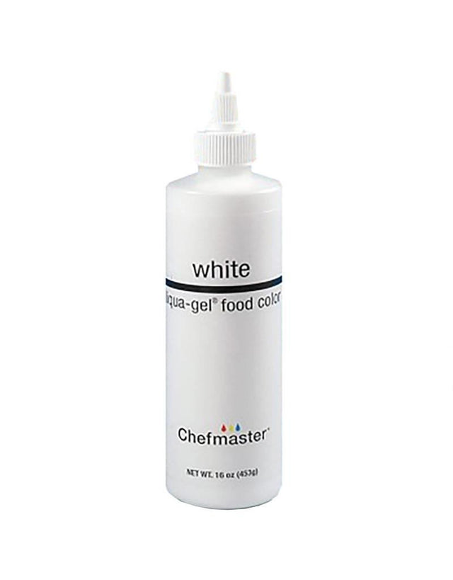 Chefmaster Liqua-Gel Liquid Whitener - 16 oz.