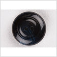 Plastic 2-Hole Button - 40L/25.5mm - Glossy Navy Blue Swirls