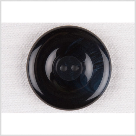 Navy Plastic Button - 50L/32mm