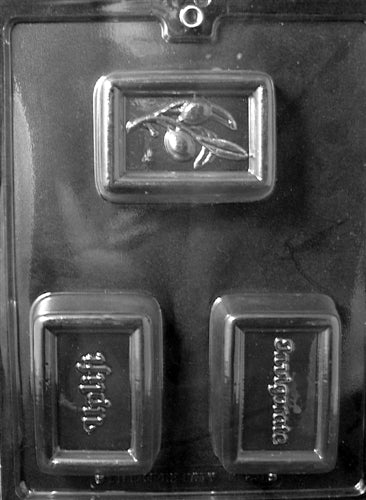 Invigorating 3 Bar Combo Chocolate Mold - LPM201