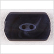 Rounded Rectangular Plastic 2-Hole Button - 36L/23mm - Navy Blue Swirls