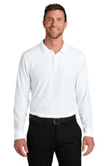 Port Authority® Wearever Signature Pique Long Sleeve Polo