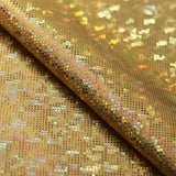 B'Dazzled Holo Nylon Spandex Fabric - Assorted Colors, Hologram Finish, 58/60" Width (1 Yard)