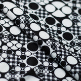 Disco Dots Poly Spandex Fabric - Assorted Colors Polka Dots, 60" Width (1 Yard)