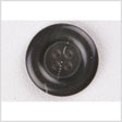 Plastic 4-Hole Button - 28L/18mm - Dark Gray and White Streak