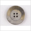 Plastic 4-Hole Button - 32L/20mm - Gray Shimmer and Gold Glitter Swirl