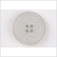 Plastic 4-Hole Button - 28L/18mm - Light Gray and Silver Glitter