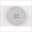 Plastic 4-Hole Button - 36L/23mm - Light Gray and Silver Glitter