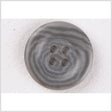 Plastic 4-Hole Button - 36L/23mm - Dark and Light Gray Spiral