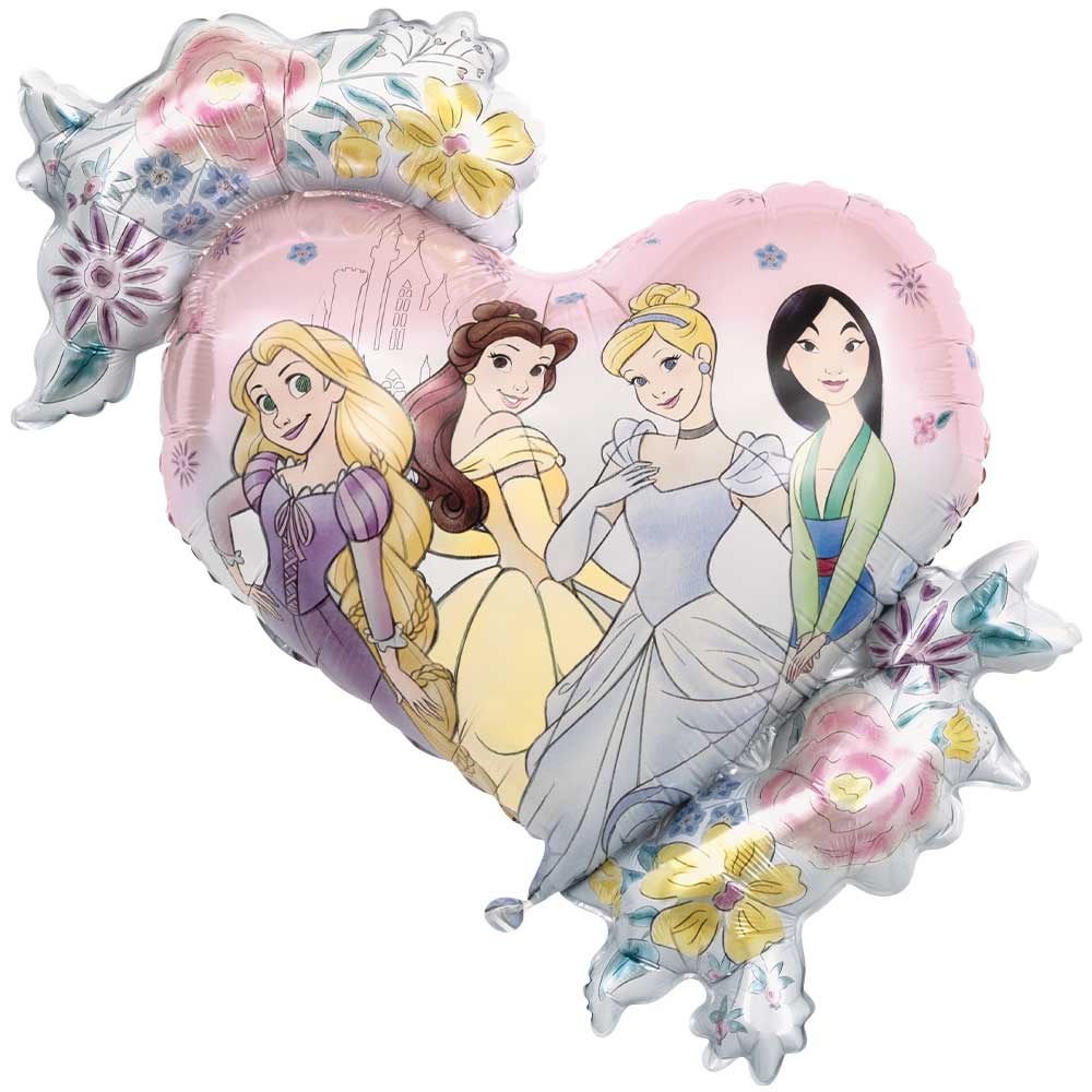 Disney Princess Heart Foil Balloon