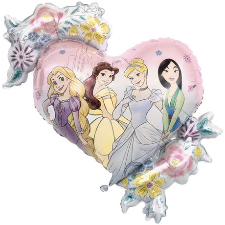 Disney Princess Heart Foil Balloon