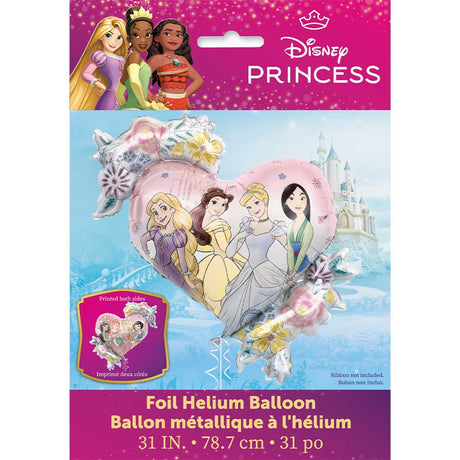Disney Princess Heart Foil Balloon