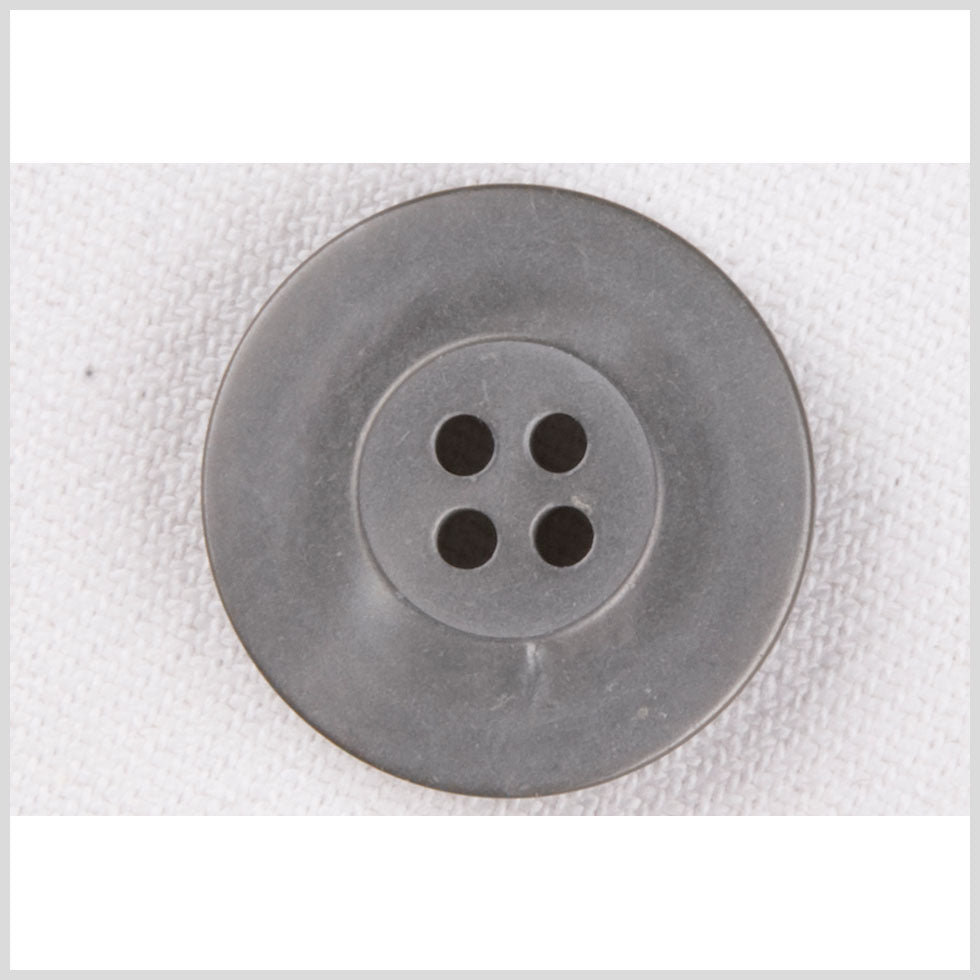 Plastic 4-Hole Button - 36L/23mm - Slate Gray