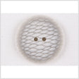 Plastic 2-Hole Button - 44L/28mm - Pale Gray and White Fish Scales