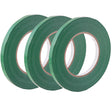 Tape for Poly Bag Sealer, Green, 3/8 Inch x 180 Yards - Pack of 3 Rolls