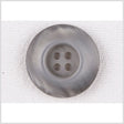 Plastic 4-Hole Button - 28L/18mm - Shimmering Gray