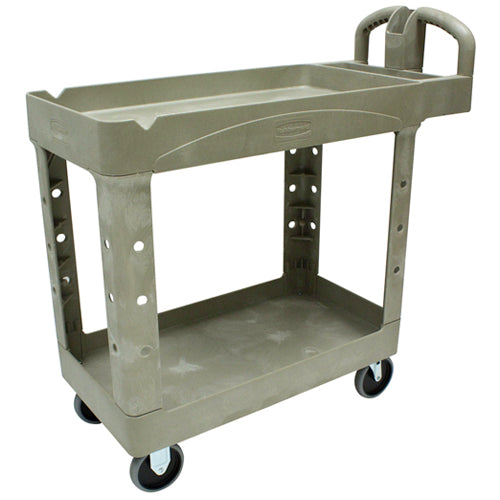 Rubbermaid FG450088 Heavy Duty Utility Cart 17-7/8" W x 39" L x 33-1/4" H, Beige