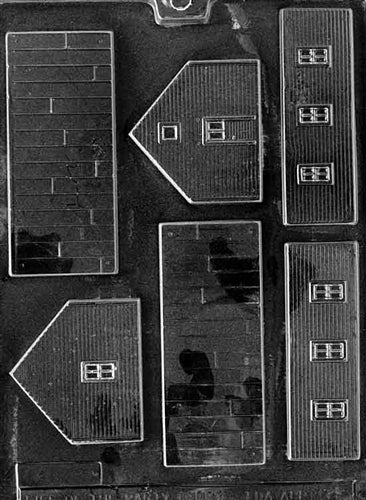 School Building Chocolate Mold - LPM056