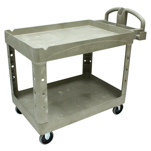 Rubbermaid FG452088 Heavy Duty Utility Cart 25-7/8" W x 45-1/4" L x 33-1/4" H, Beige